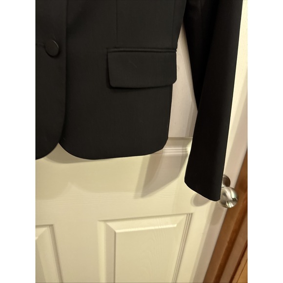 Calvin Klein Size 2 Black Blazer - Picture 4 of 5